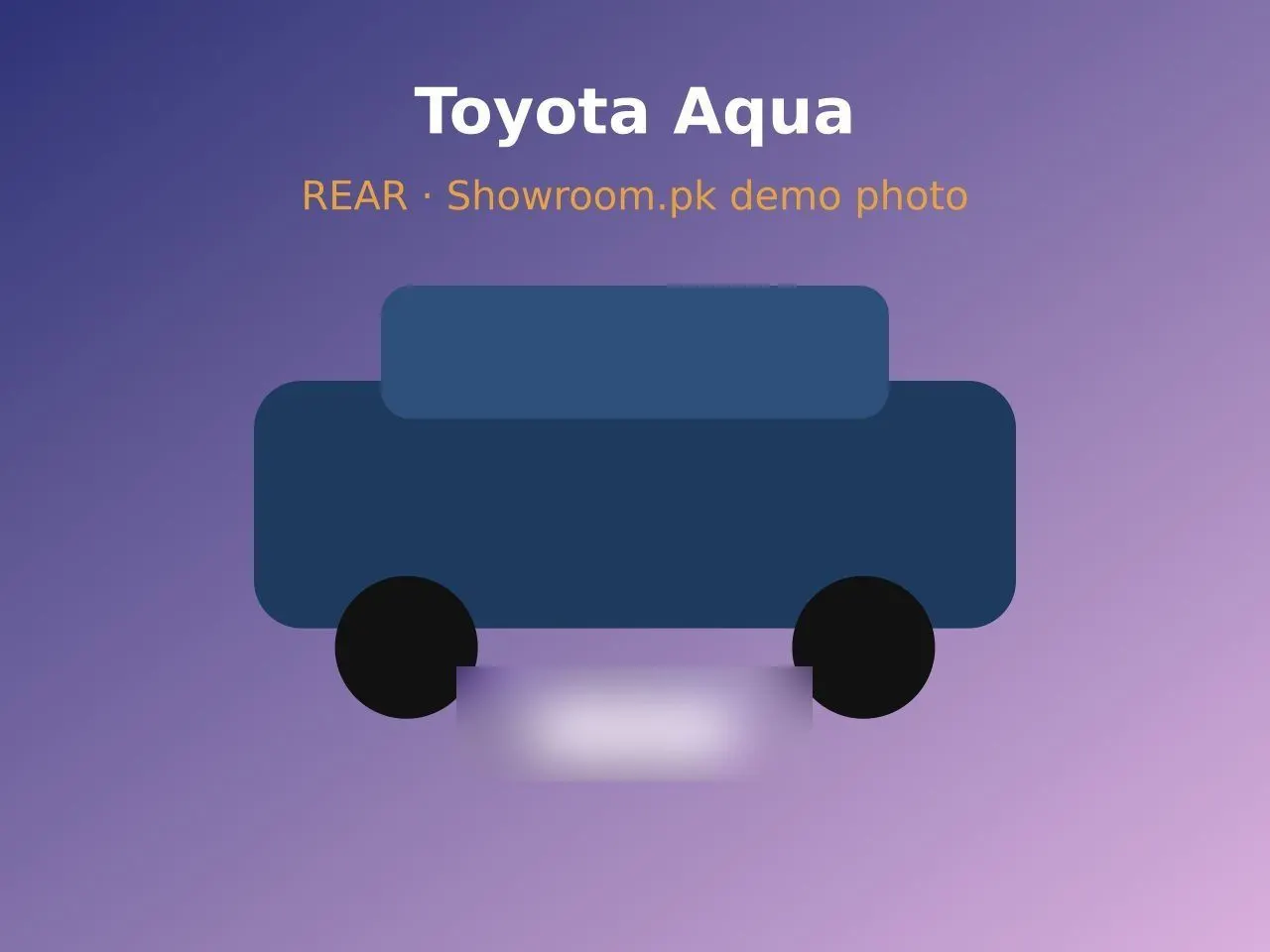 2013 Toyota Aqua S 1.5 Hybrid — rear
