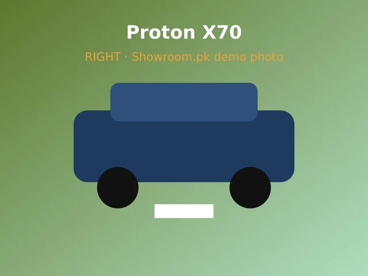 2023 Proton X70 1.5T Executive AWD — right