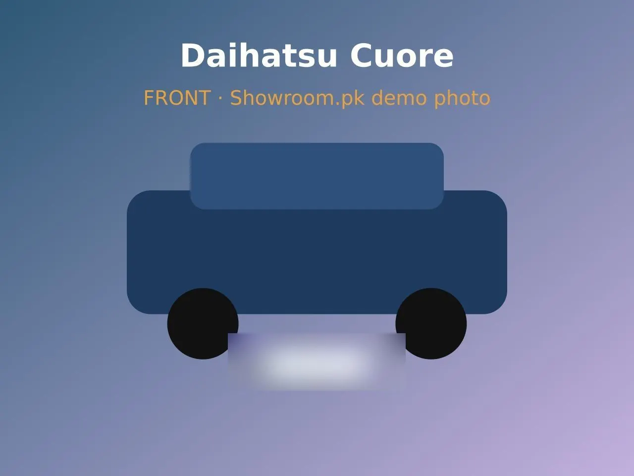 2009 Daihatsu Cuore CX 850 — front