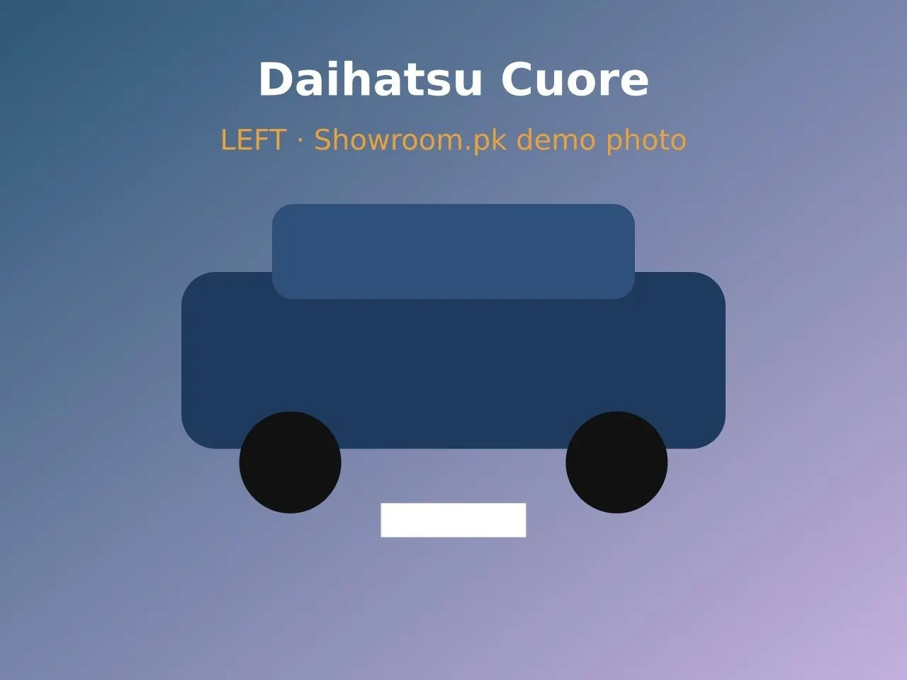 2009 Daihatsu Cuore CX 850 — left