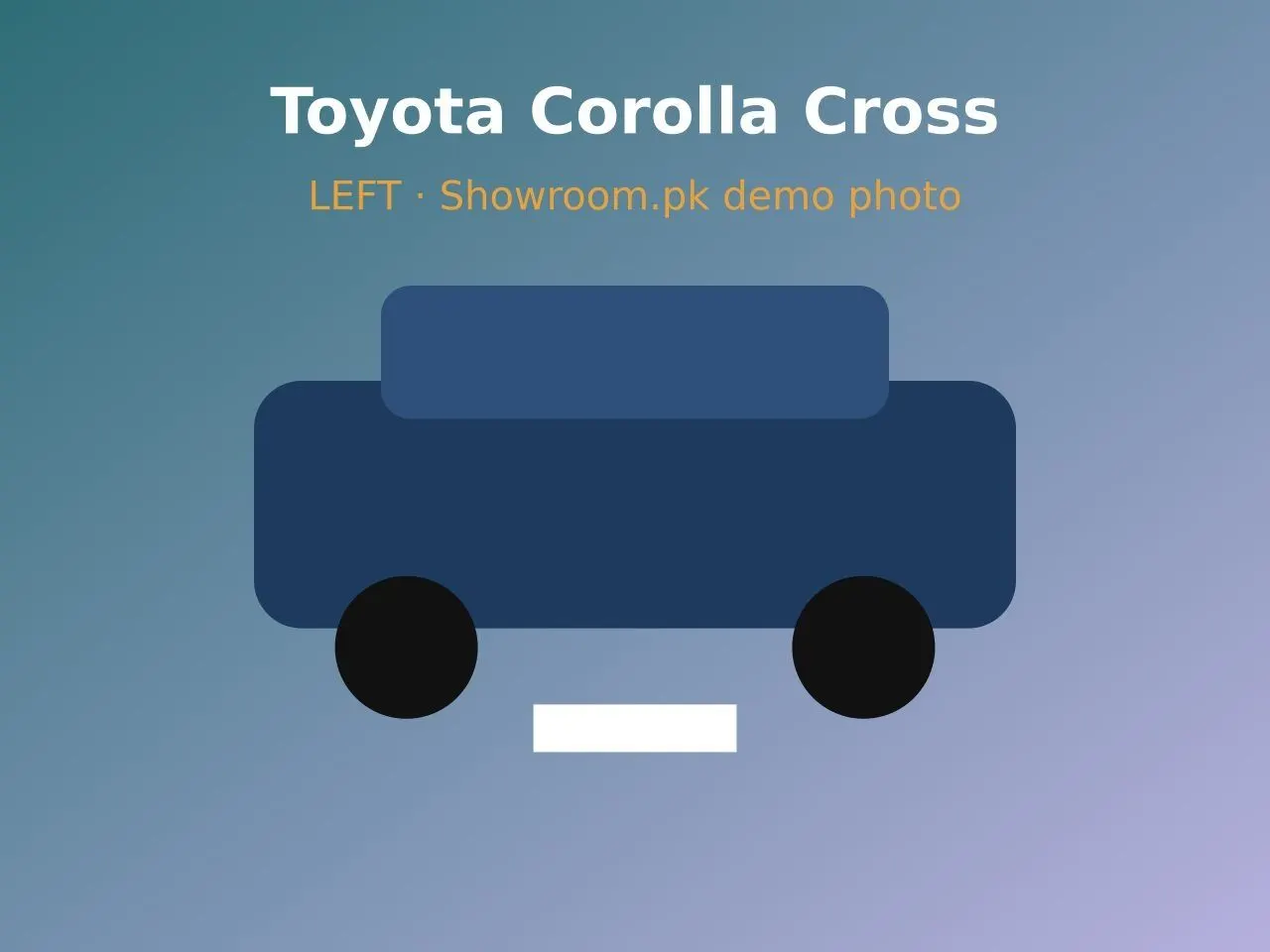2026 Toyota Corolla Cross 1.8 HEV — left