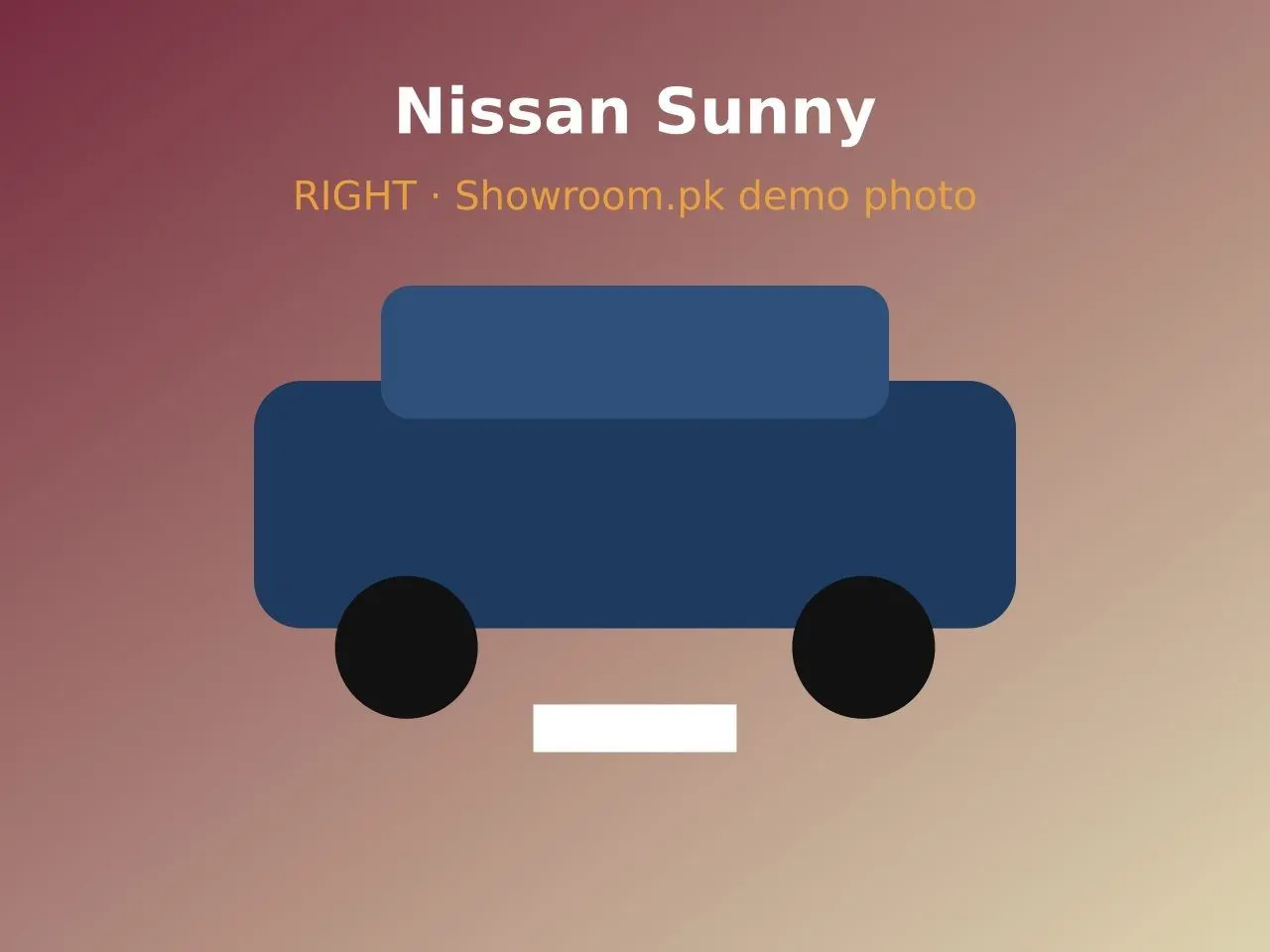 2015 Nissan Sunny EX Saloon 1.3 — right