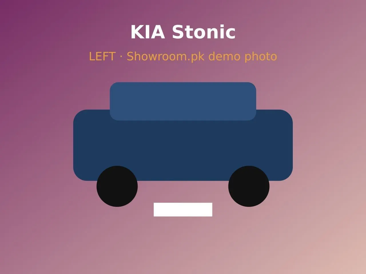 2024 KIA Stonic EX+ 1.4 — left