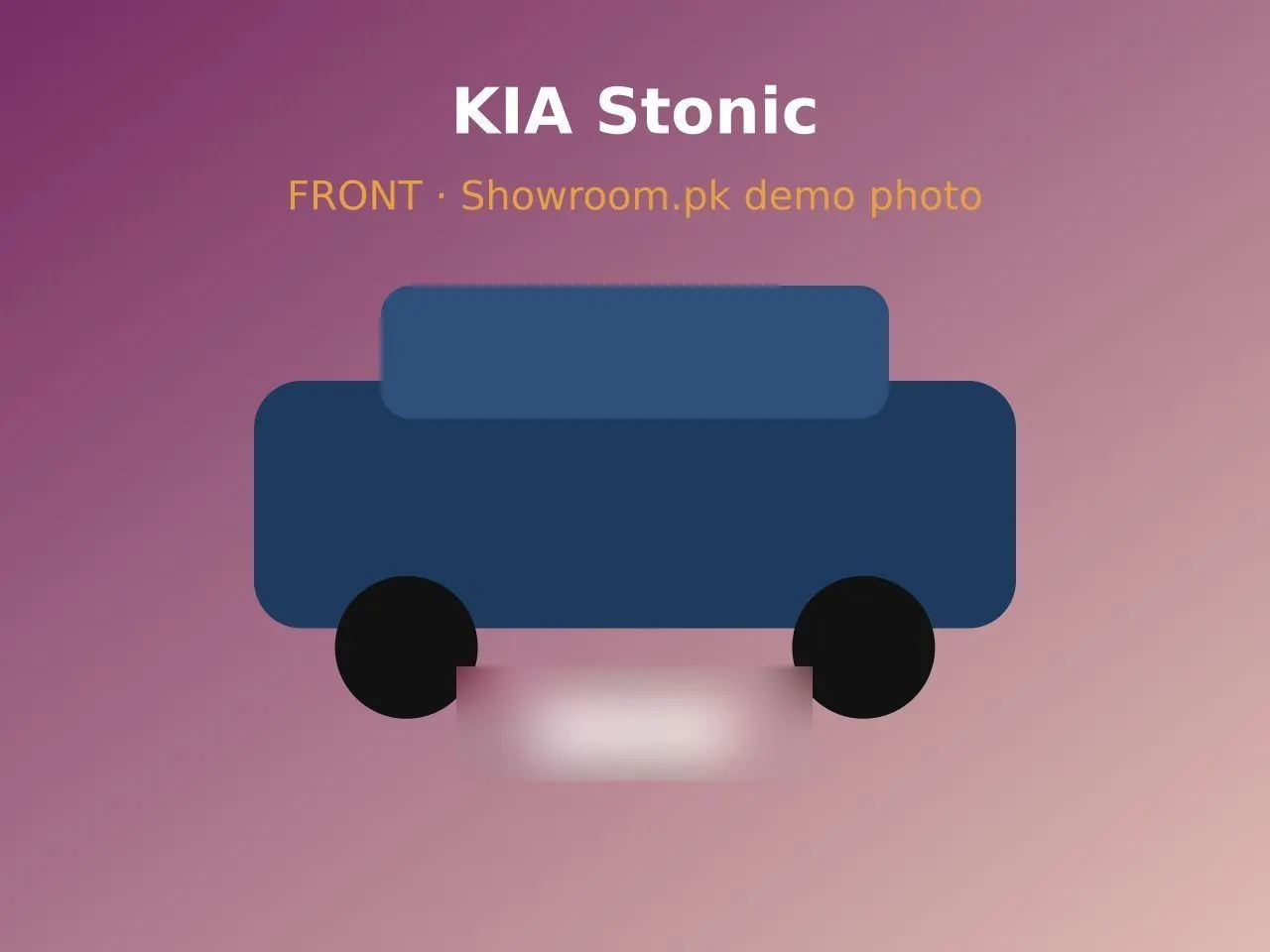 2024 KIA Stonic EX+ 1.4 — front