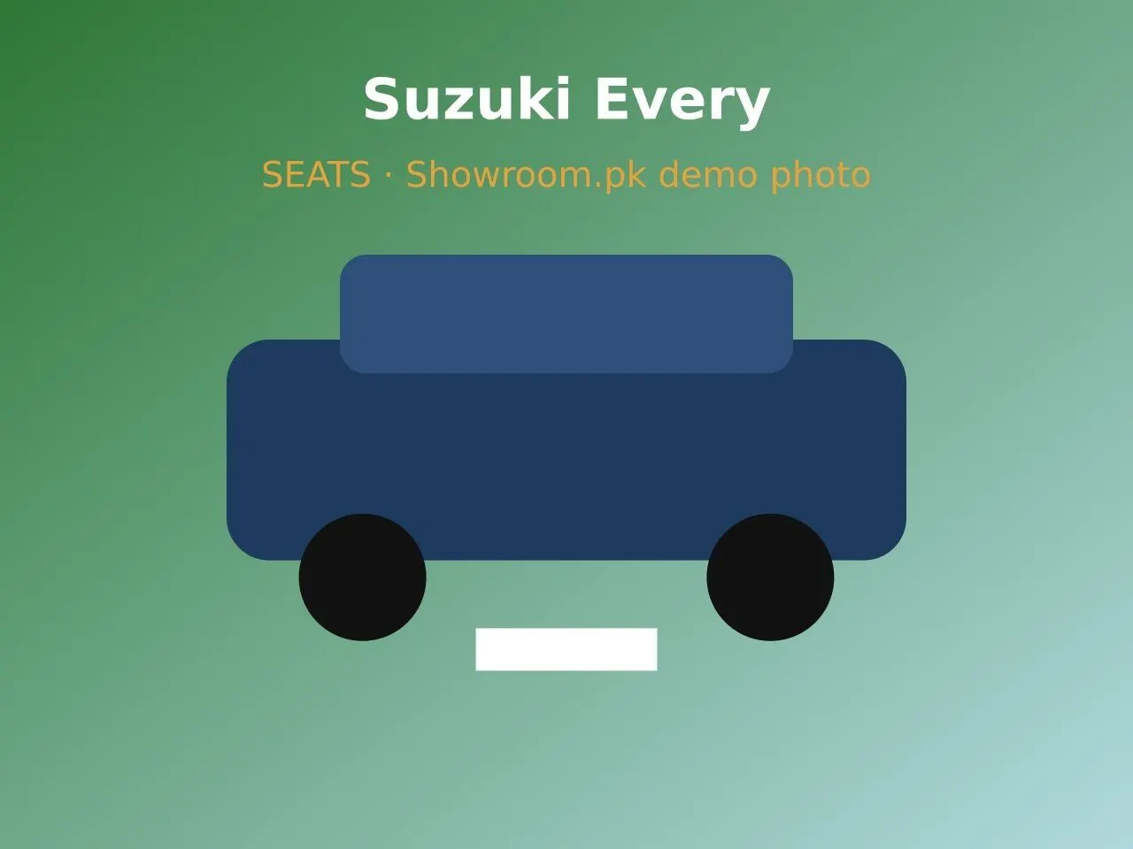 2026 Suzuki Every VX 660 — seats