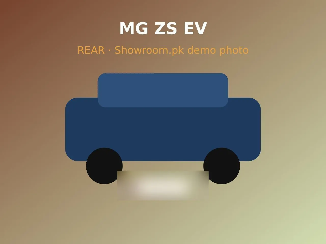 2026 MG ZS EV Electric — rear